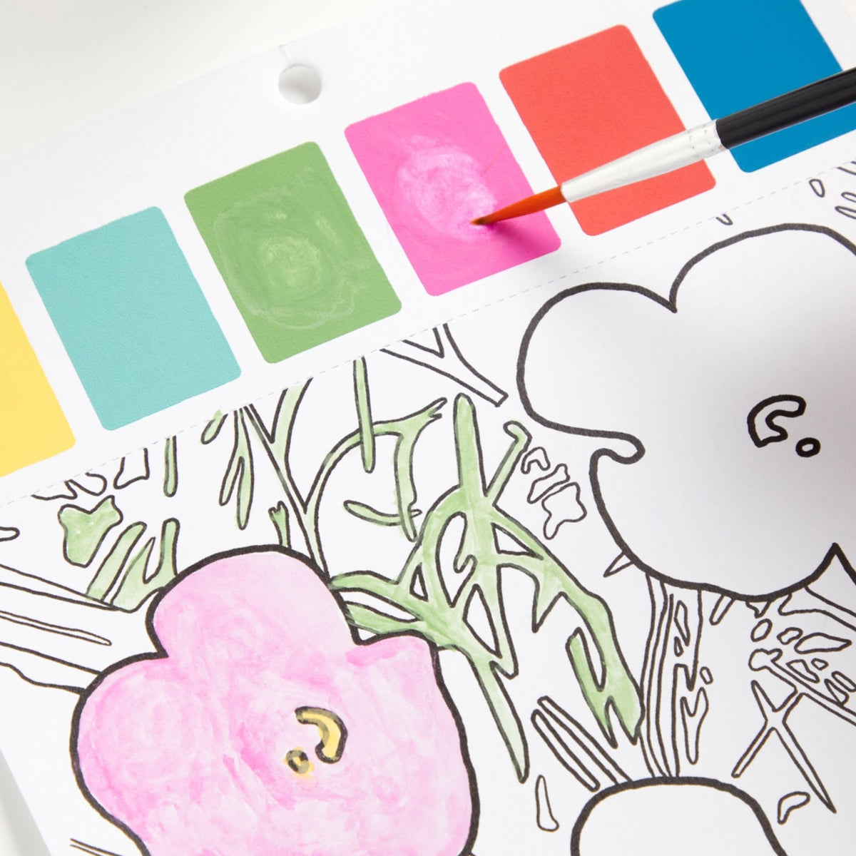 Andy Warhol Watercolor Paint Activity