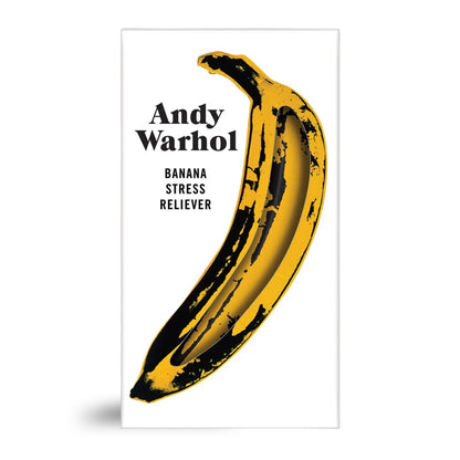 Andy Warhol Banana Stress Squishy Toy