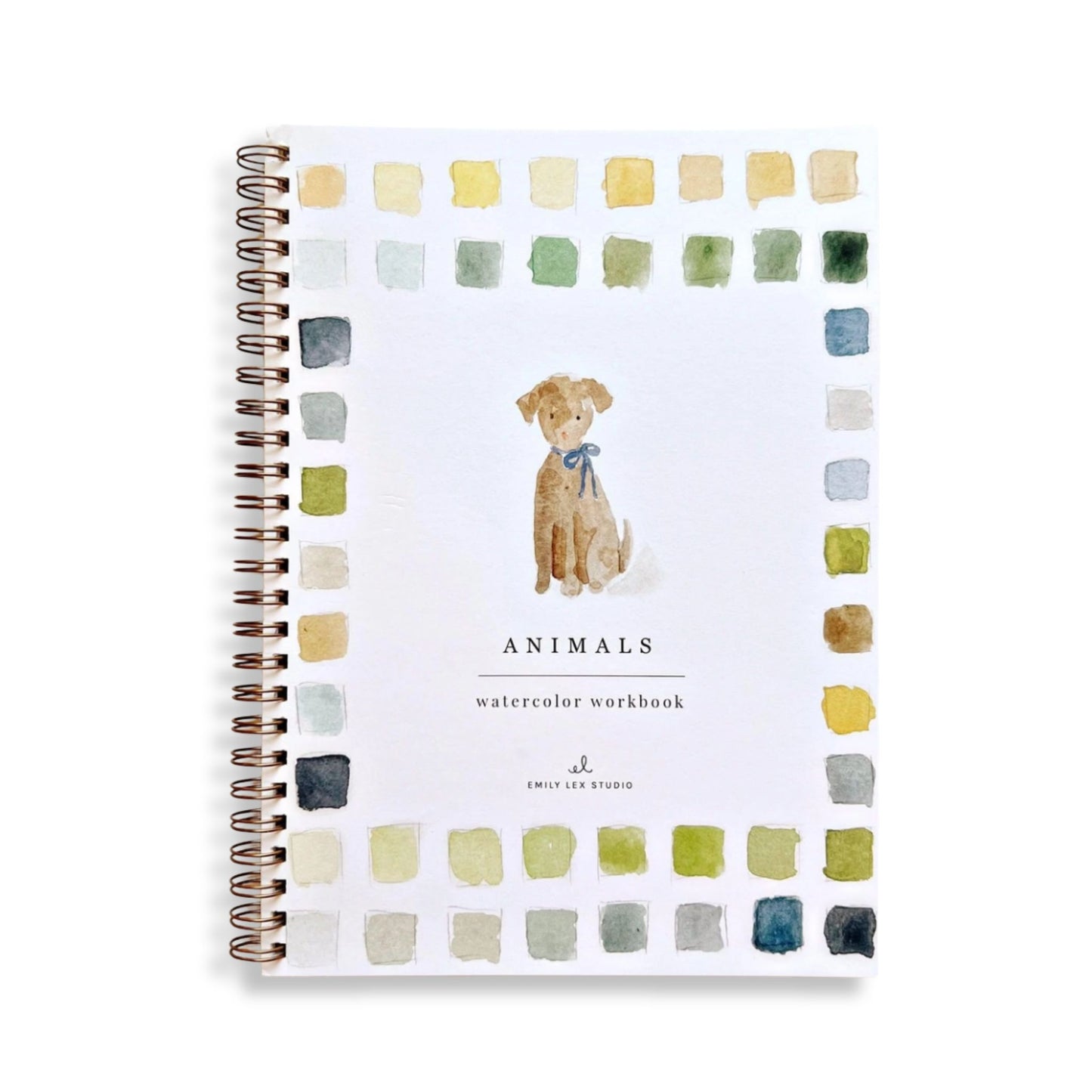 Animals Watercolor Workbook