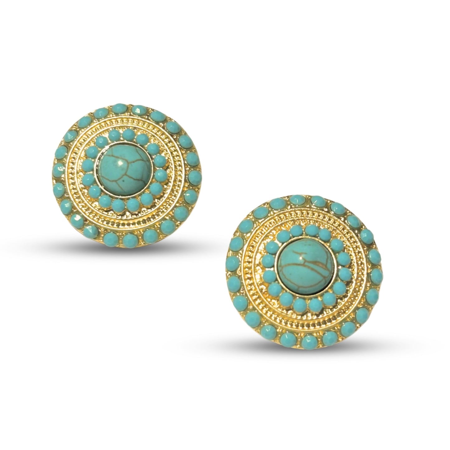 Artisan Turquoise Earrings