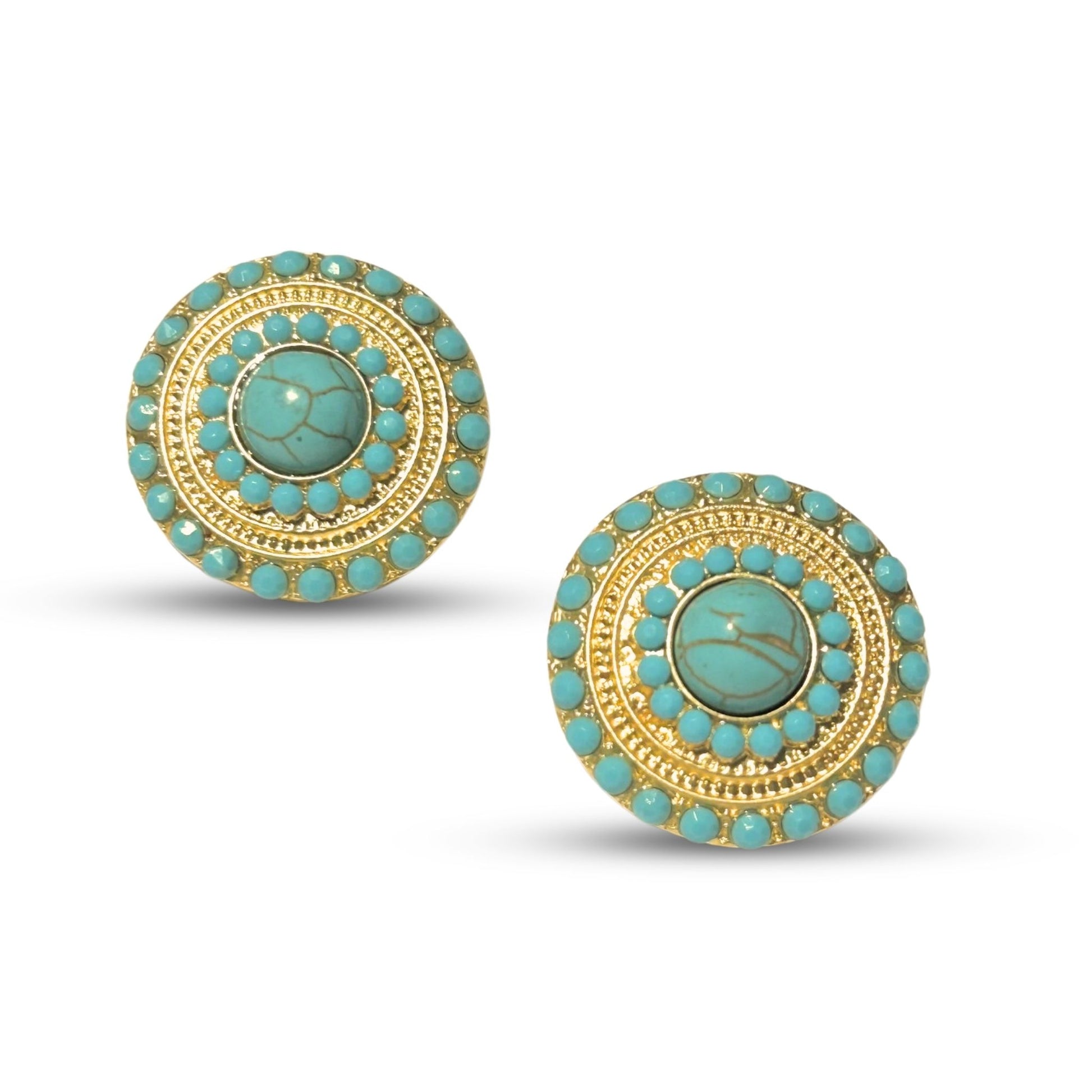 Artisan Turquoise Earrings