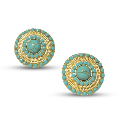 Artisan Turquoise Earrings