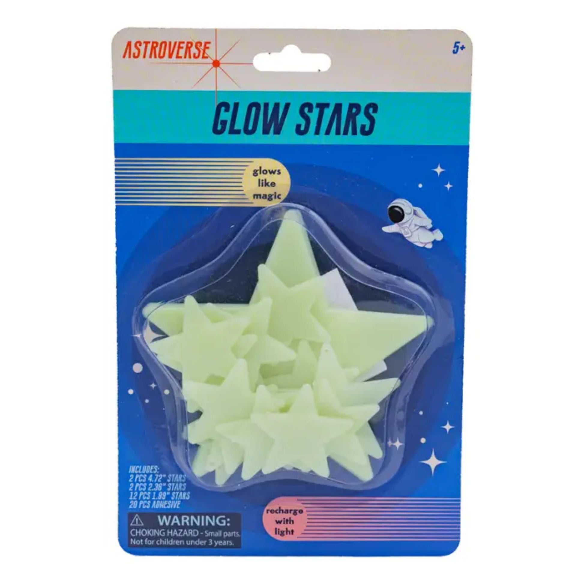 Astroverse Glow Stars - Set of 16 