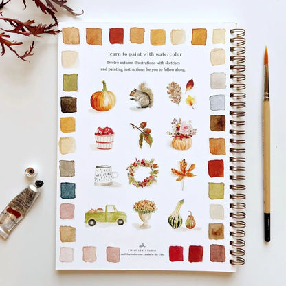 Autumn Fall Seasonal Water Color Paint Activity