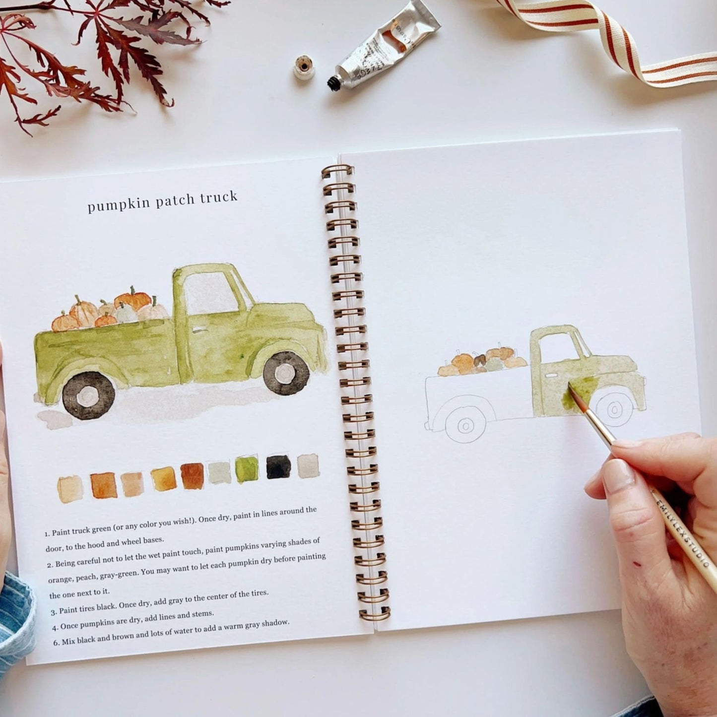 Autumn Watercolor Seasonal Gift