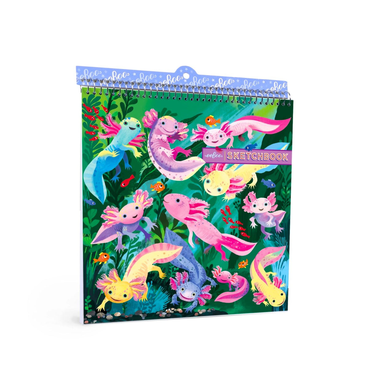 Axolotl Square Sketchbook