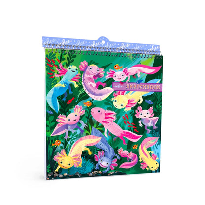 Axolotl Square Sketchbook