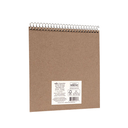 Axolotl Square Sketch book Spiral