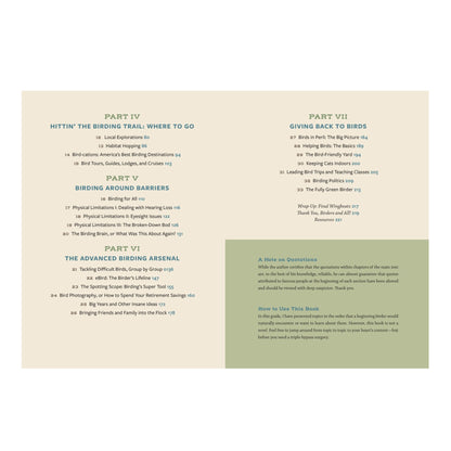 Birding or Boomers - Bird Book