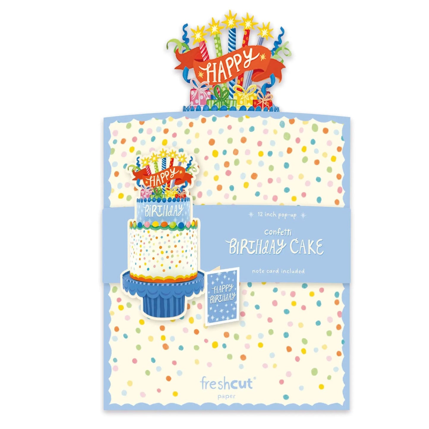 Birthday Confetti Cake Card