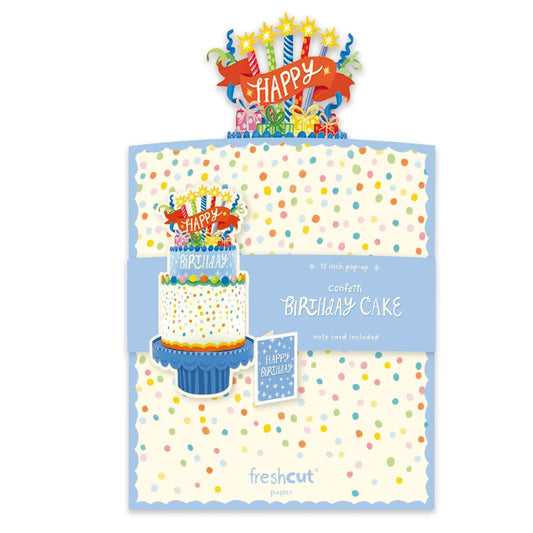 Birthday Confetti Cake Card