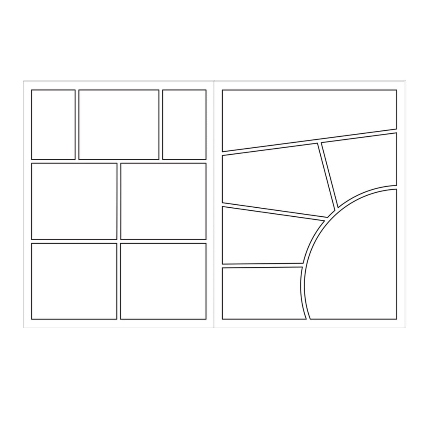 Blank Comic Book - Create Your Own Comics