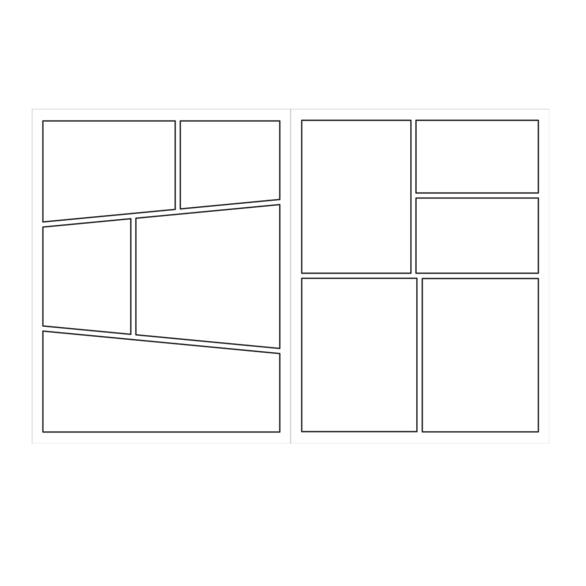 Blank Comic Book - Create Your Own Story