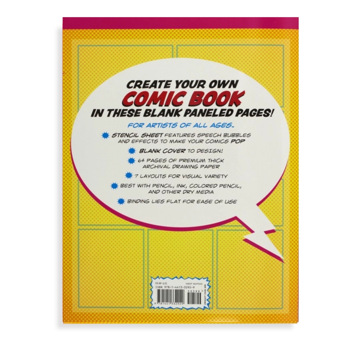 Blank Create Your Own Comic Book