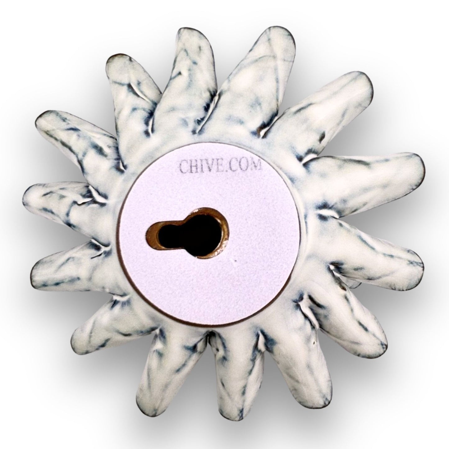 Blue and White Cornflower Flower Wall Hanging