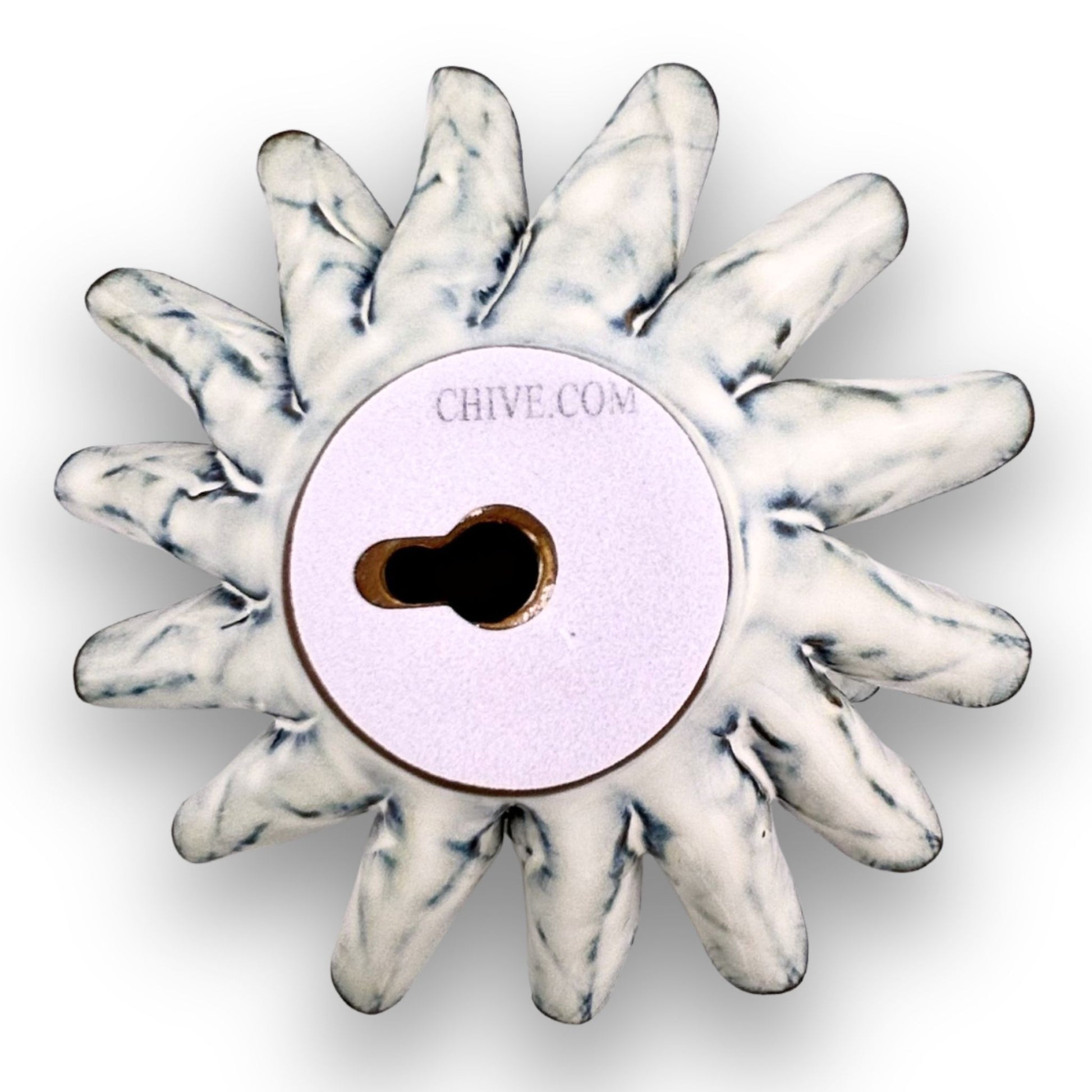 Blue and White Cornflower Flower Wall Hanging