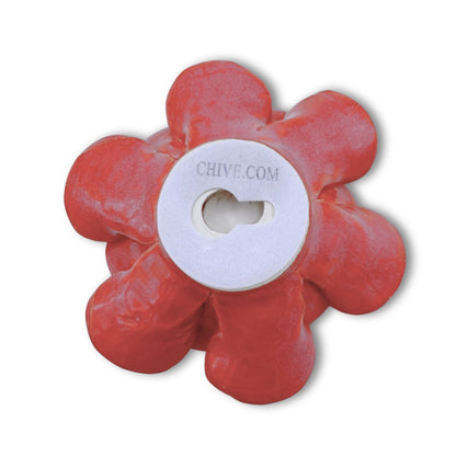 Blush Pink Begonia Ceramic Flower Wall Art
