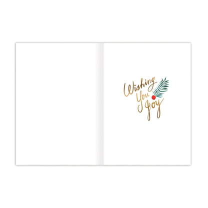 Boxed Holly Bouquet cards - wishing you joy