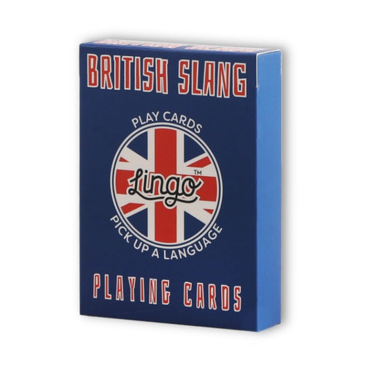 British Slang Playing Cards