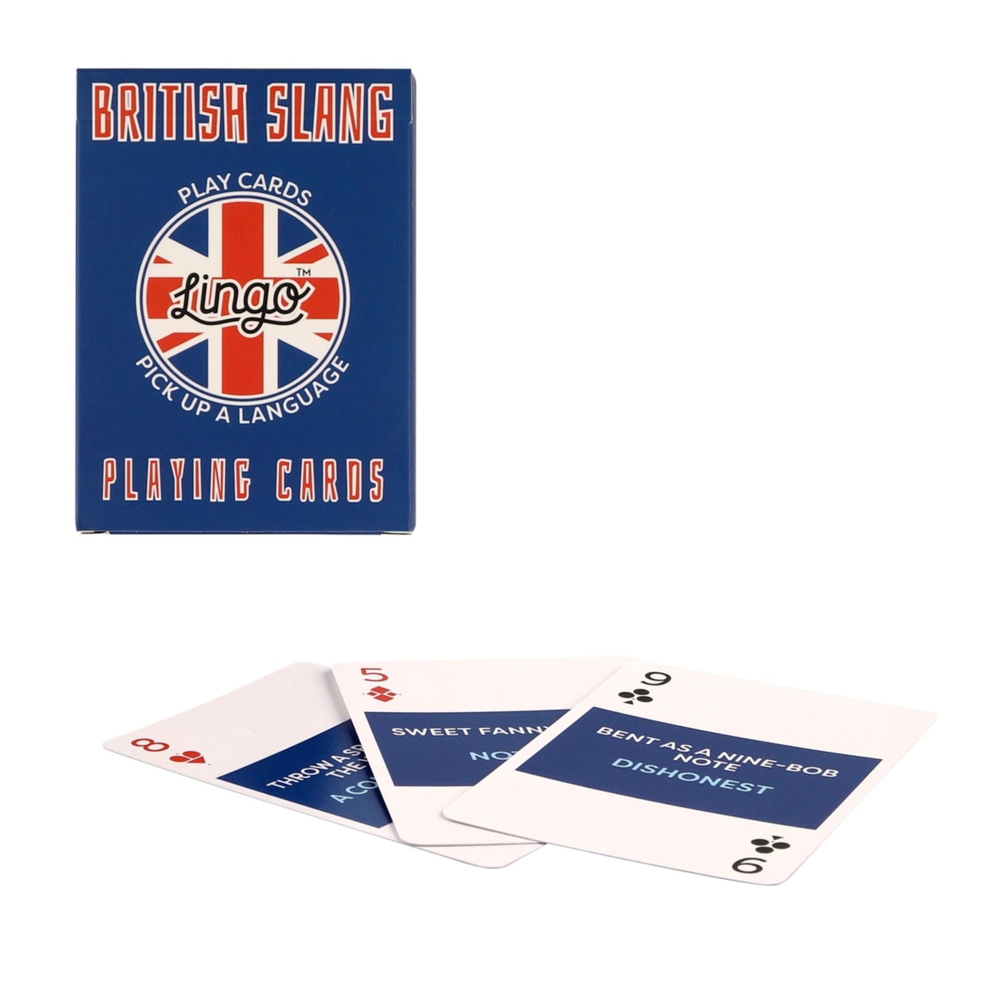 British Slang Travel Card Set