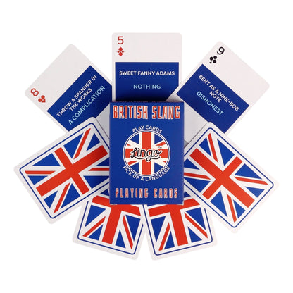 British Slang Lingo Cards