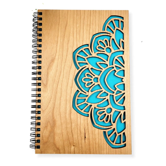 Mandala Wood Journal