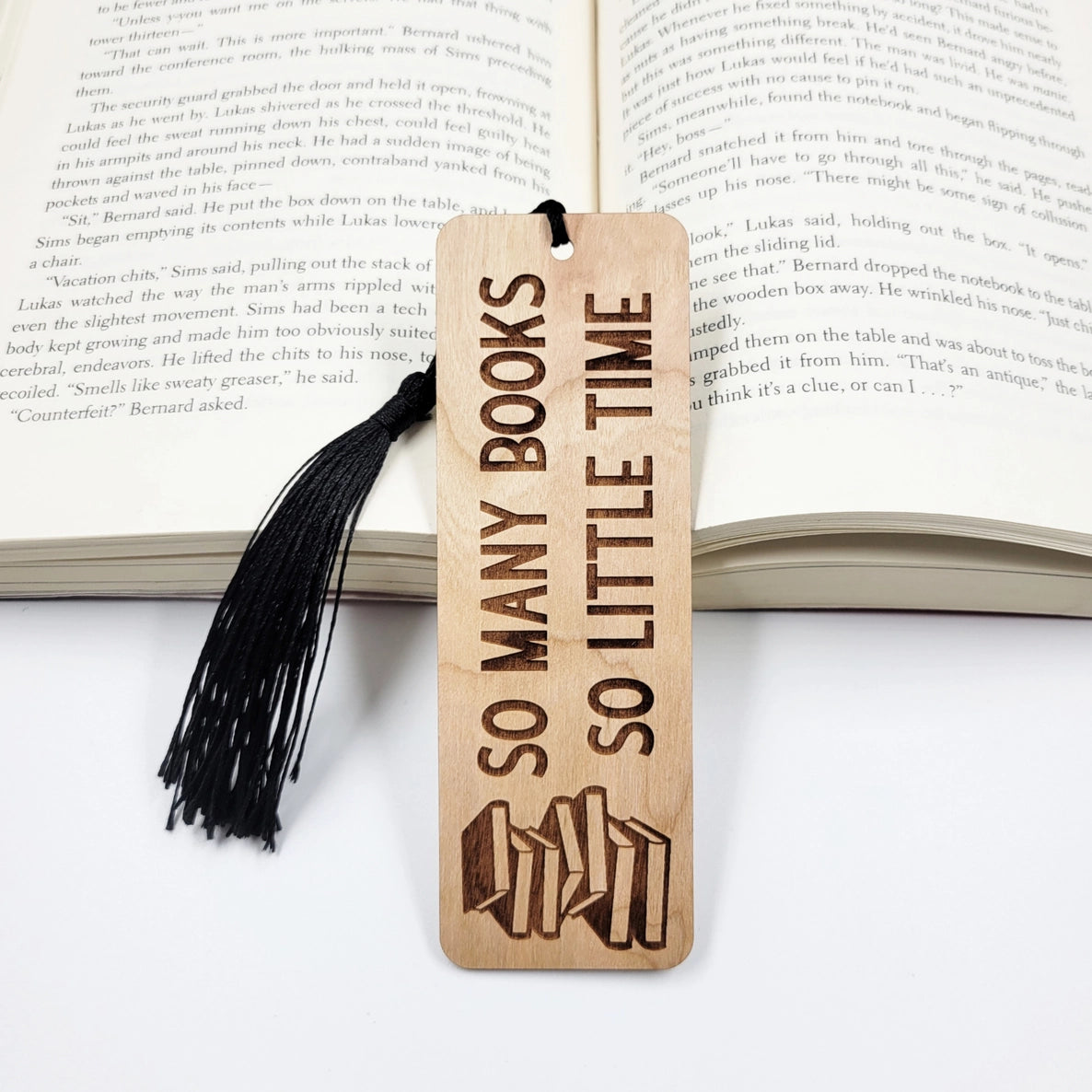 So Many Books Bookmark