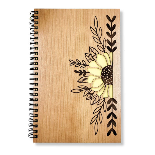 Sunflower Wood Journal