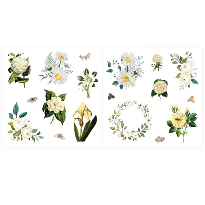 Bunch of Botanical Floral STickers