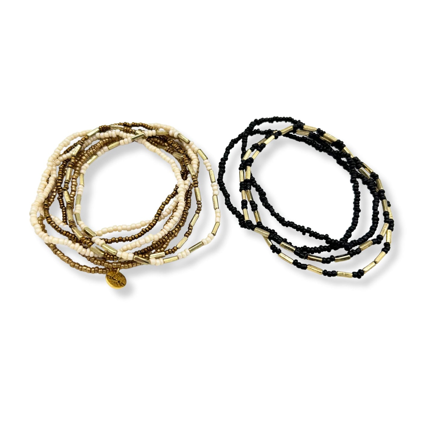 Burst Bracelet Fair Anita Black Cream and Gold