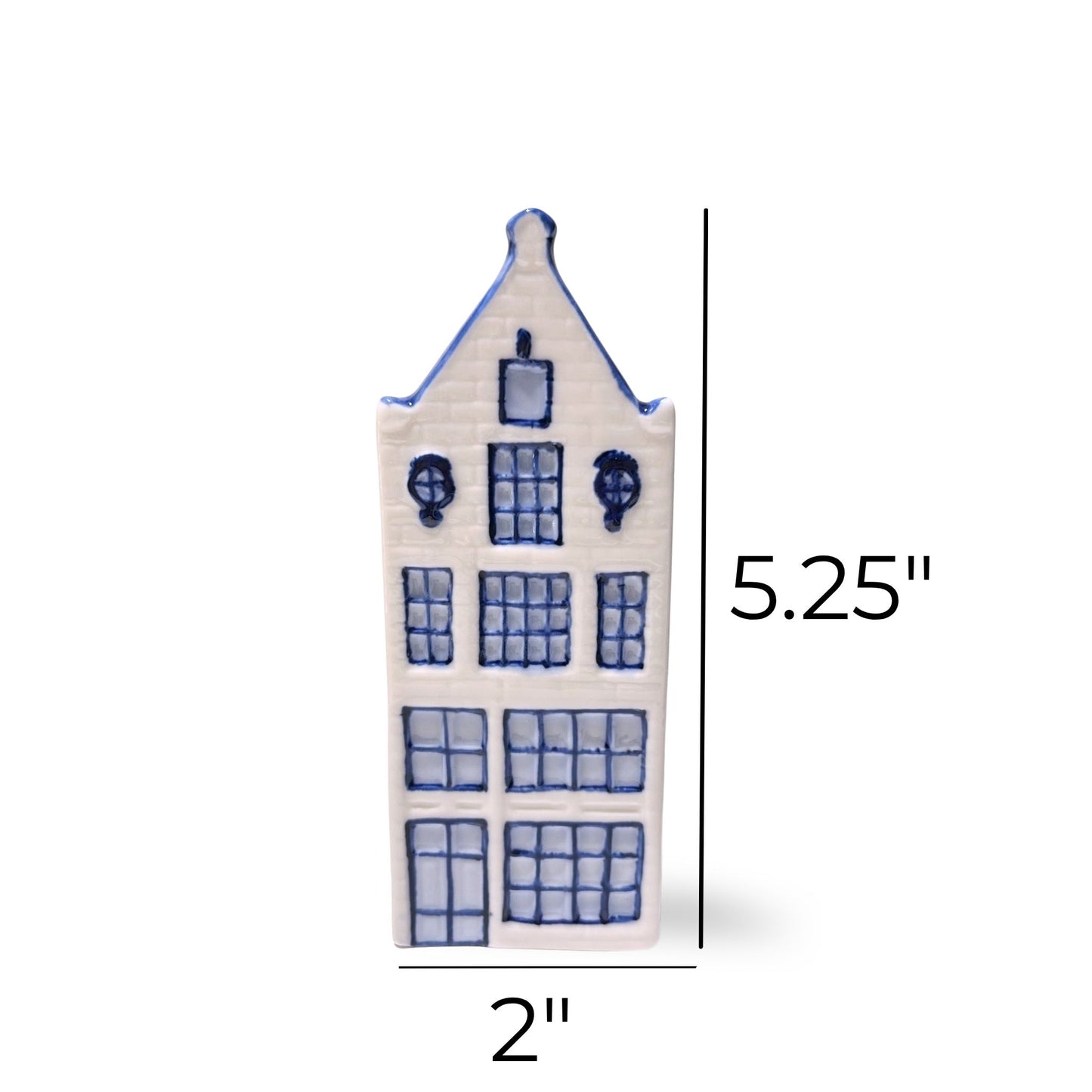 Canal House No. 3 blue and white