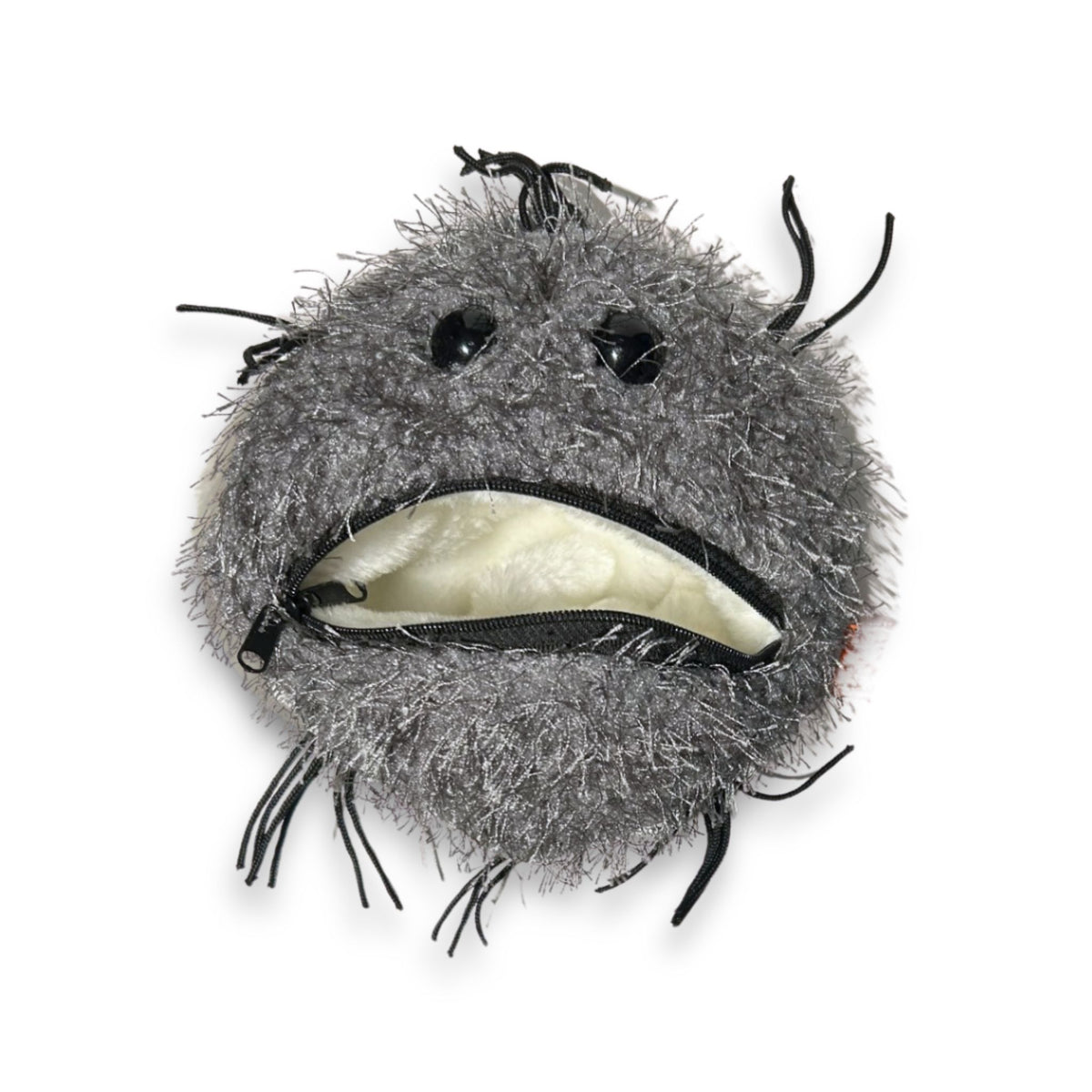 Cancer Cell Gray with Zipper Plush