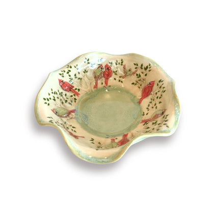 Cardinal Bowl wavy Green XS