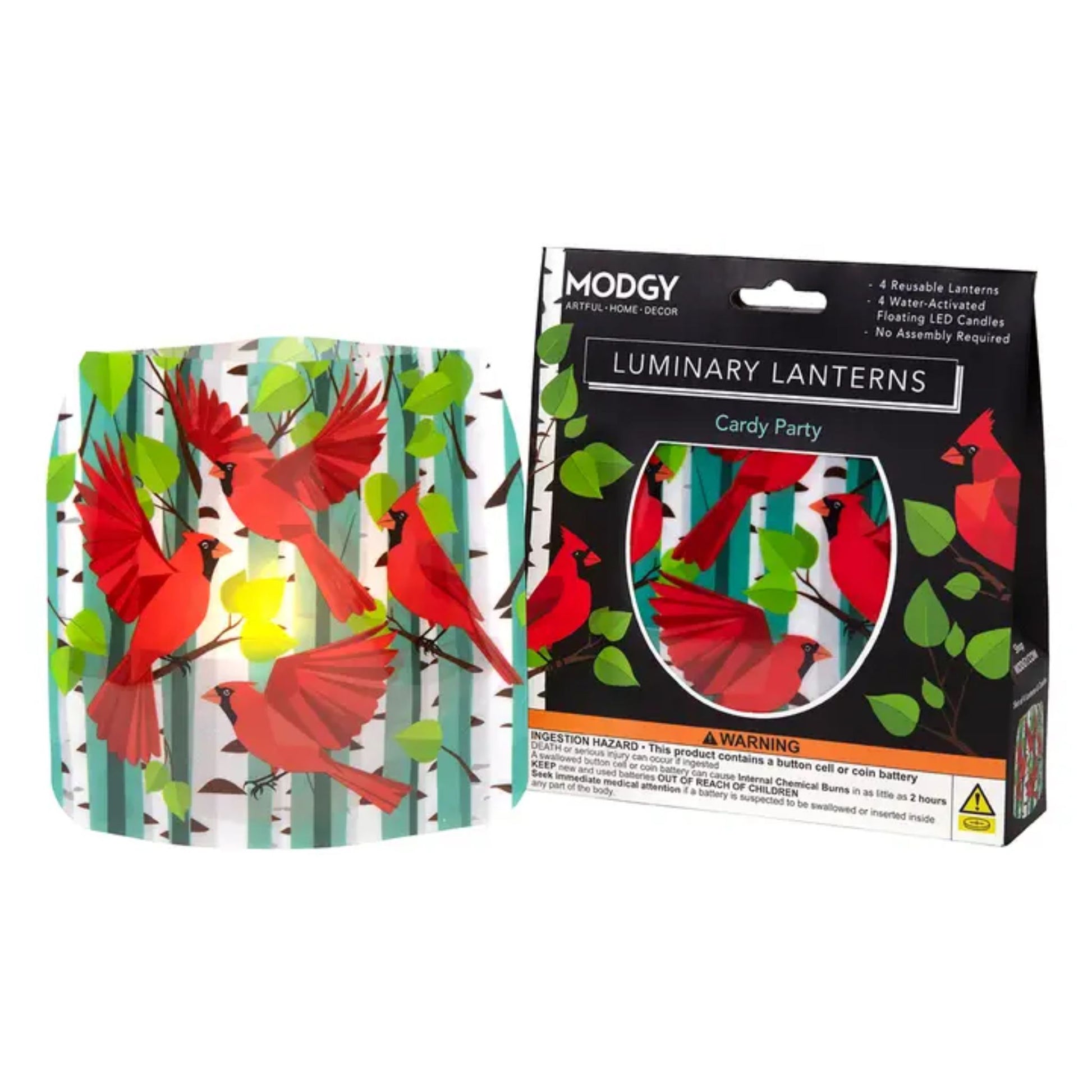 Cardy Party Cardinal Luminary