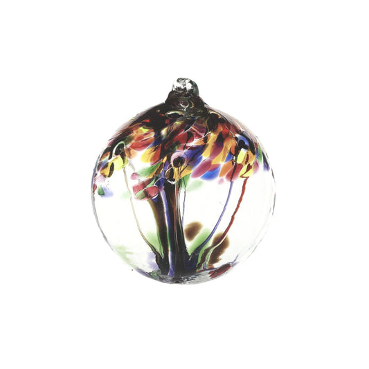 Celebration 2 inch blown glass ornament