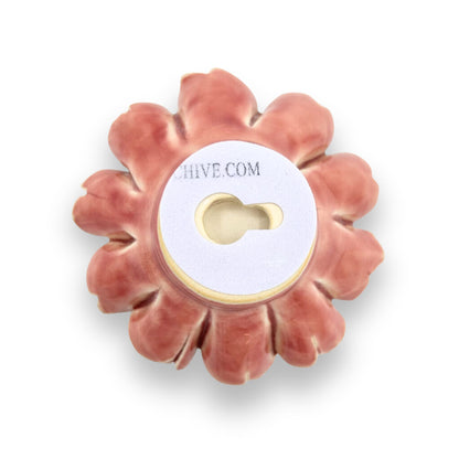 Champagne Light Pink Floral Wall Hanging