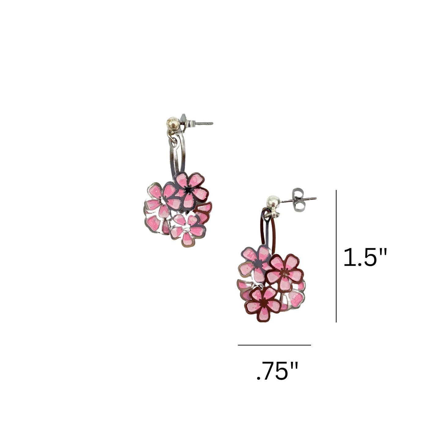 Cherry Blossom Pink Earrings