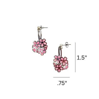 Cherry Blossom Pink Earrings