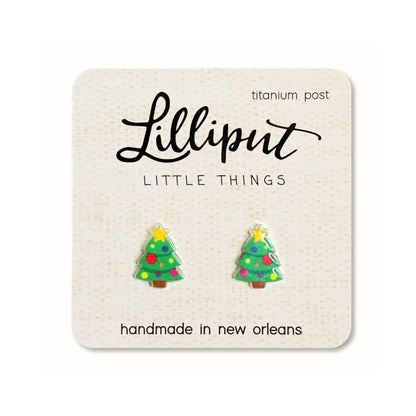 Christmas Tree Earrings