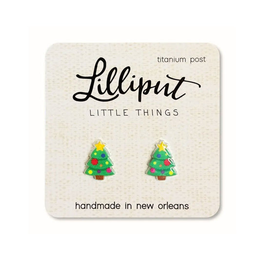 Christmas Tree Earrings
