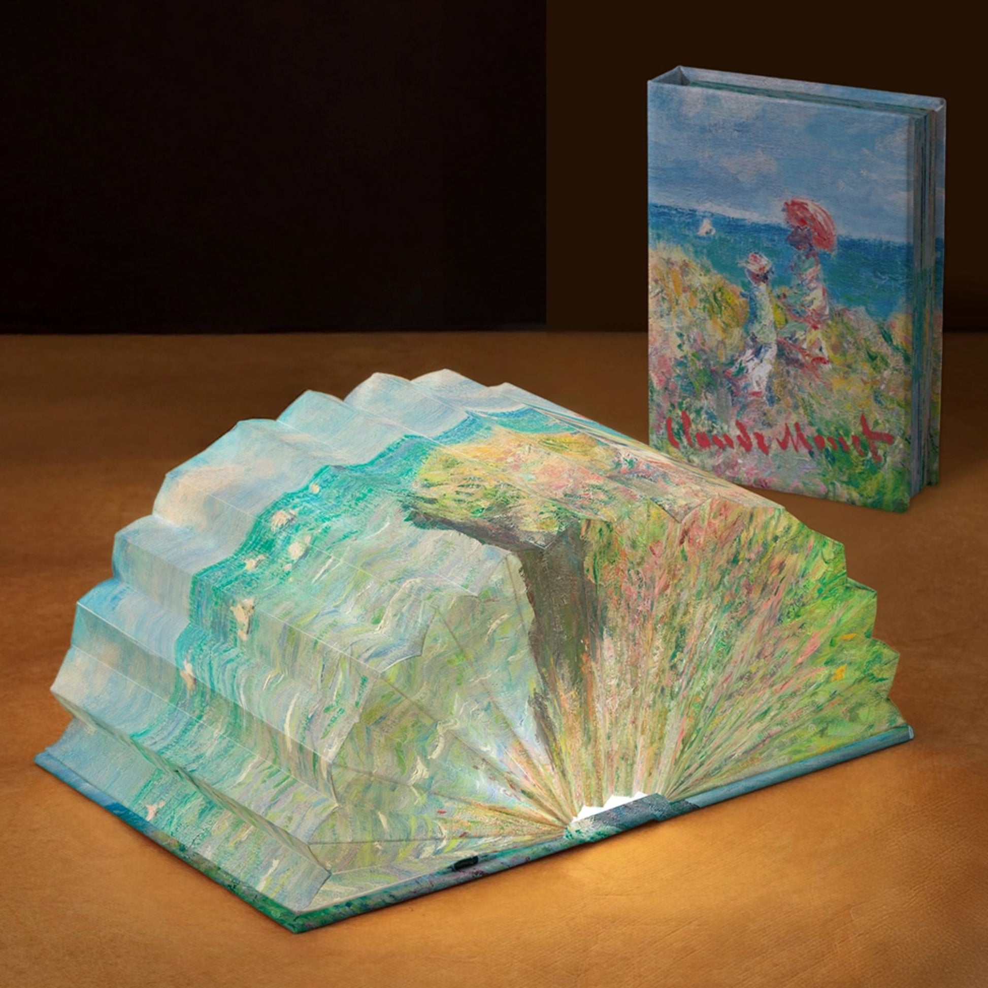 Claude Monet - Cliff Walk Light Book