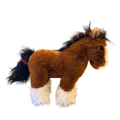 Clydesdale Brown Horse