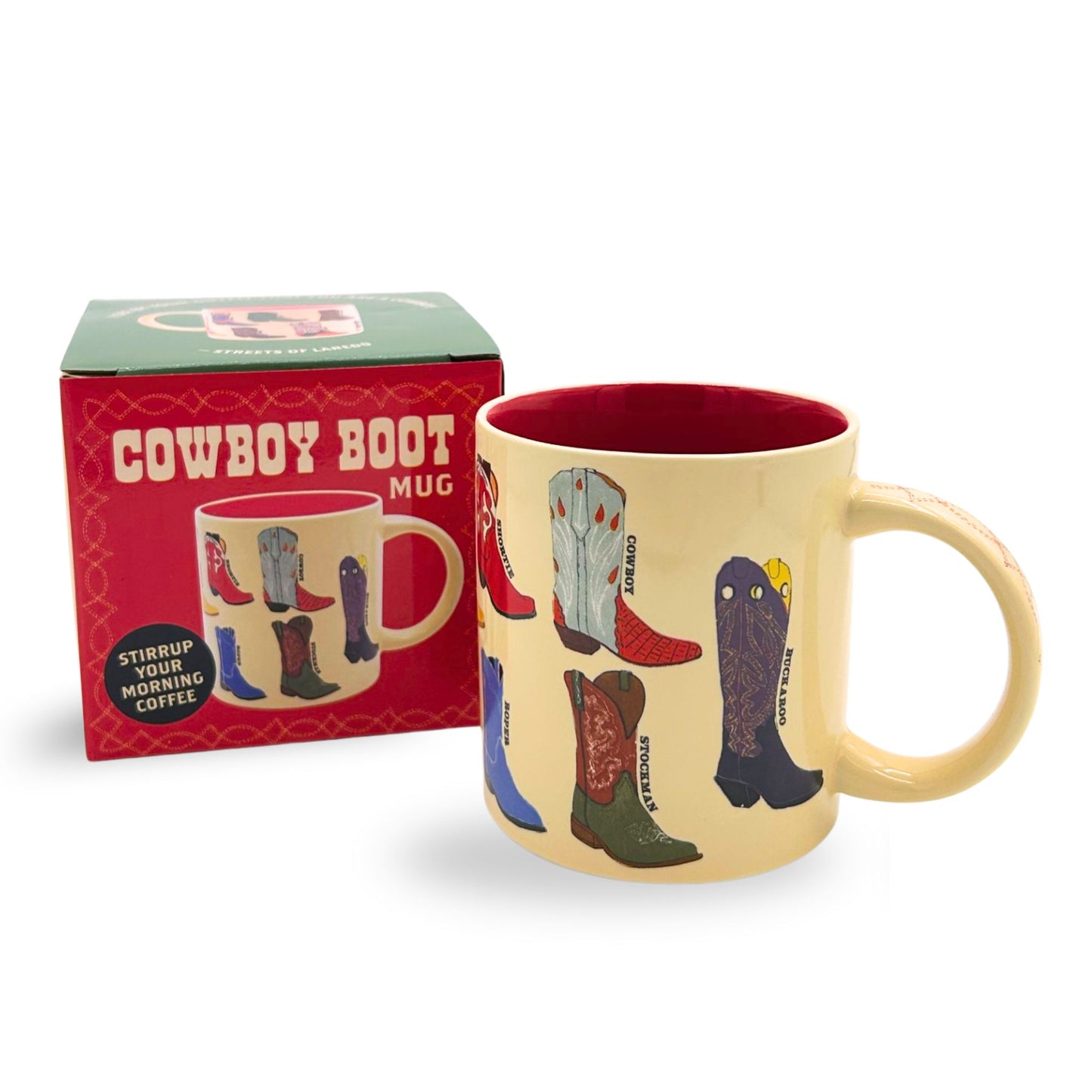 Cow Boy Boot Coffee Cup