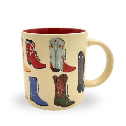 Cowboy Boot Country Western coffee Cup