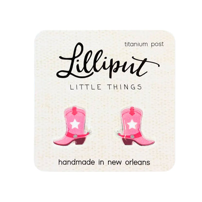 Cowgirl Boot Earrings