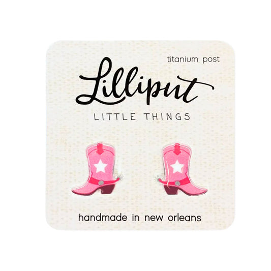 Cowgirl Boot Earrings