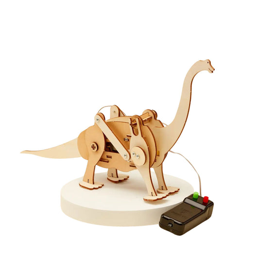 CreateKit - Dinosaur Robot Brachiosaurus - Stem Toy - Diy Kit