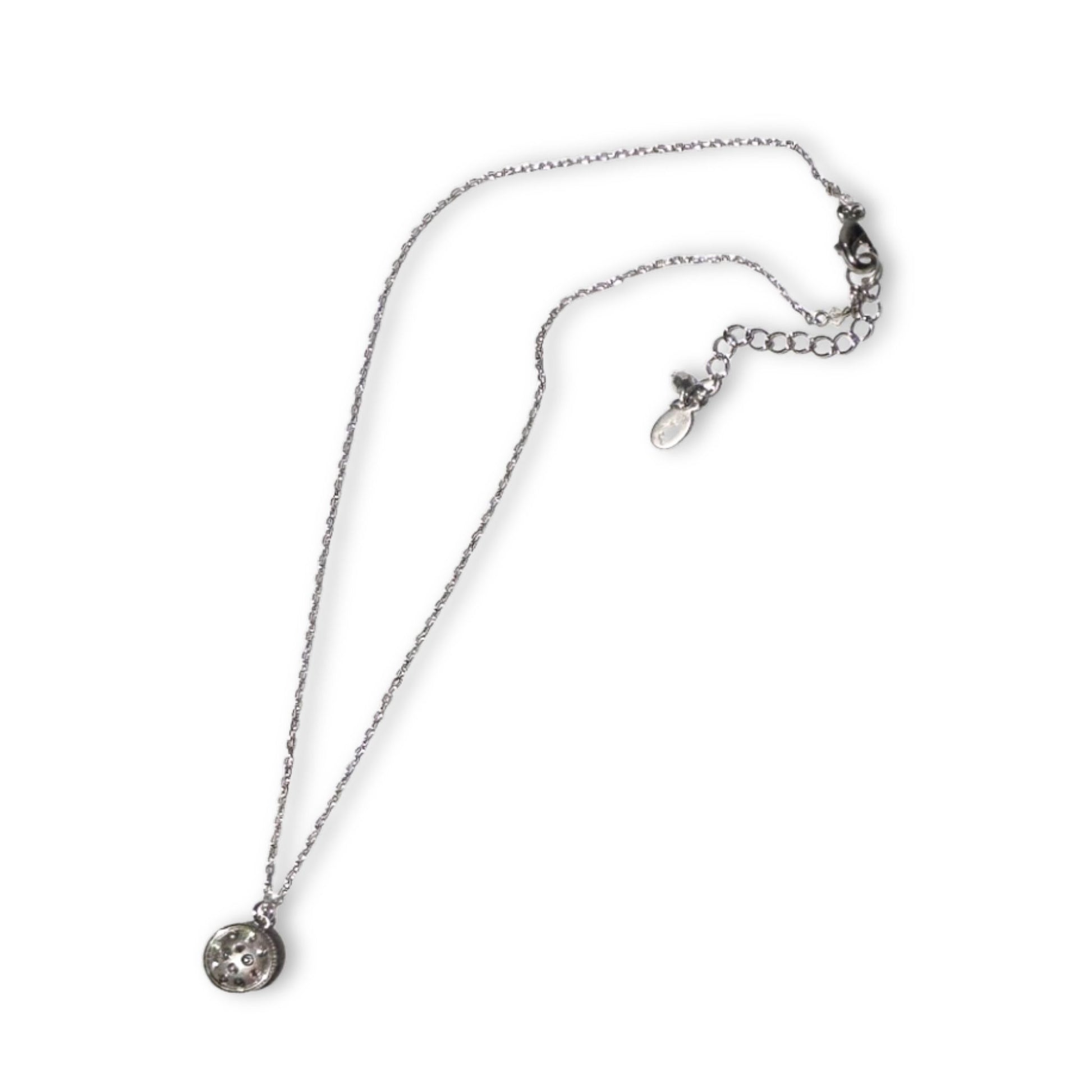 Crystal Ball Pendant Necklace Firefly Jewelry