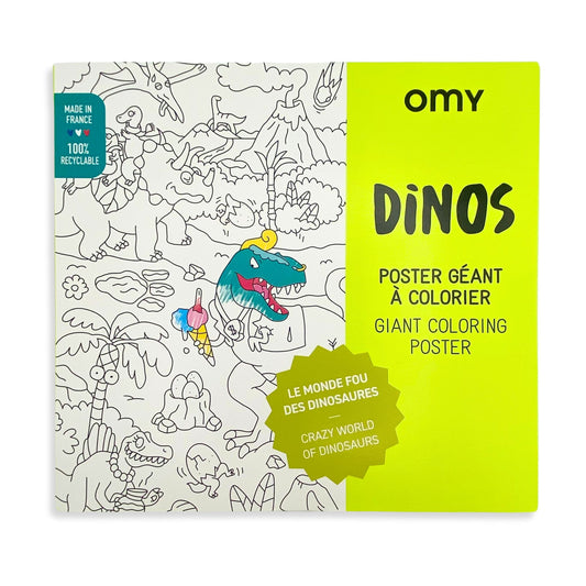 Dino Giant Coloring Poster