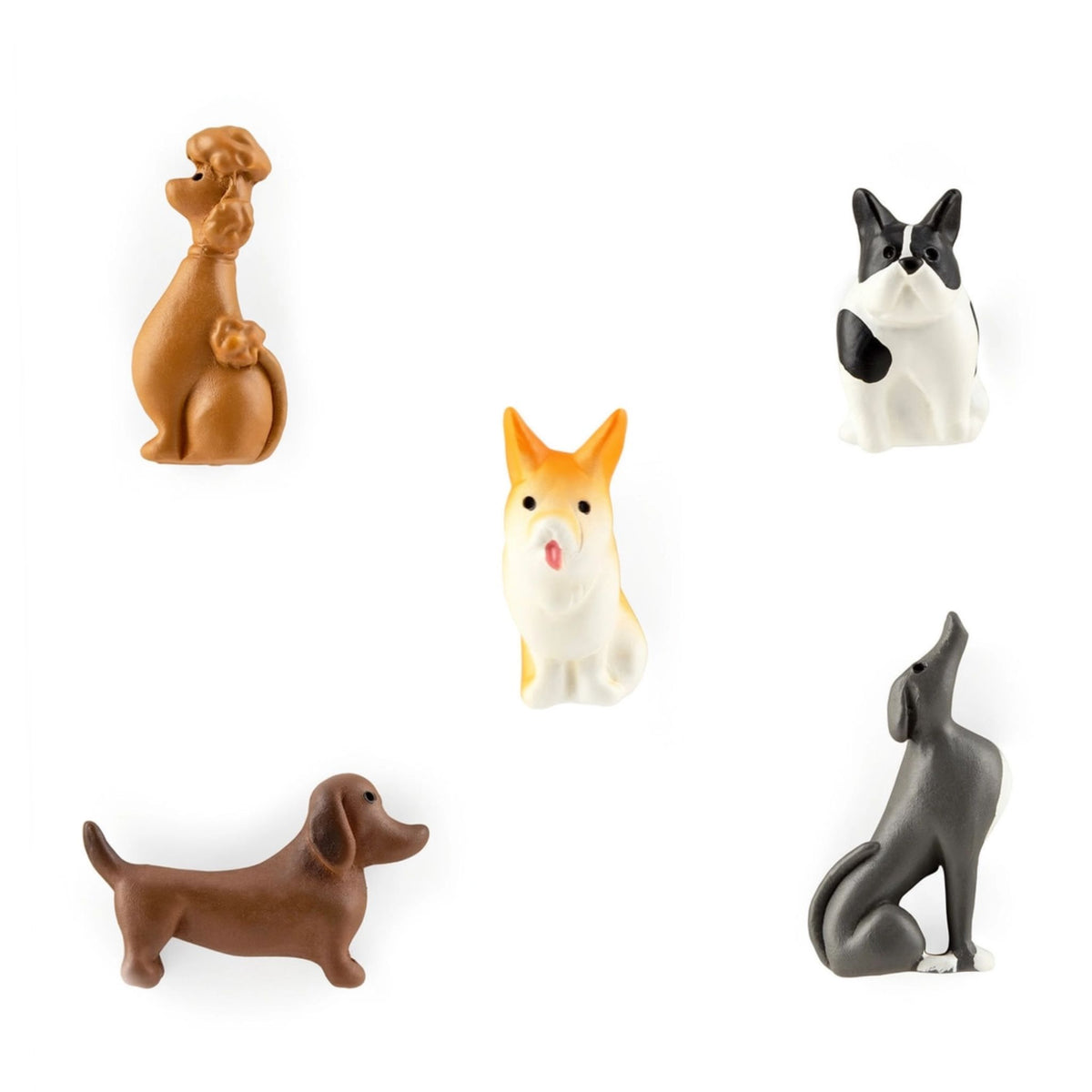 Dog Magnet Set of Five
